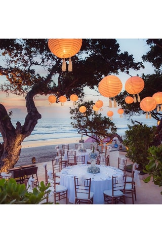 3 lampions solaires LED Himalaya - Blanc - 3 x 1 W