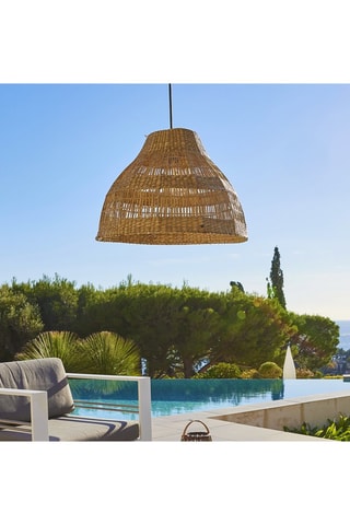 Suspension filaire d’extérieur en rotin Merida Outdoor Cable - 48 cm