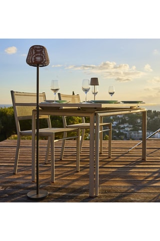 Lampadaire LED Boheme - Marron