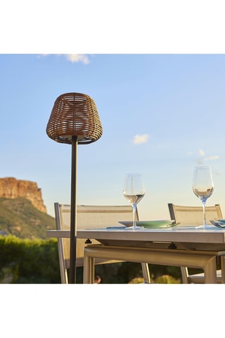 Lampadaire LED Boheme - Marron