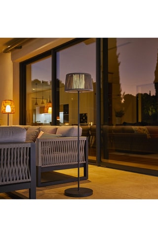 Lampadaire solaire LED Soleo - Gris