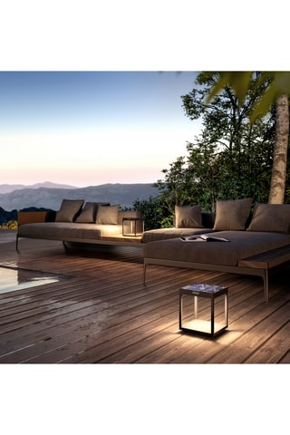 Potelet solaire en aluminium RADIA GROUND H25cm