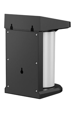 2 appliques solaires LED Lusty - Noir - 2 x 5 W