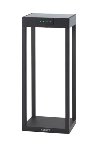 Potelet solaire en aluminium RADIA MINI H35cm