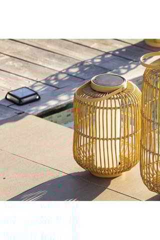 Lanterne solaire LED Mariel - Beige