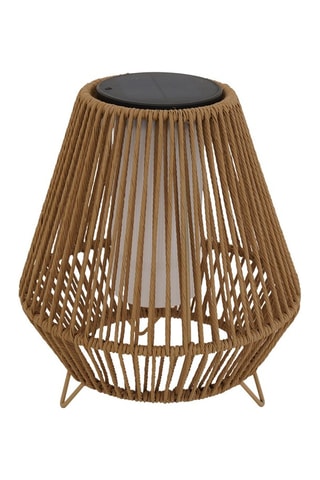 Lanterne solaire LED Salomea - Beige