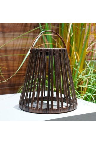 Lanterne solaire LED Evania - Noir