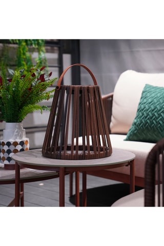 Lanterne solaire LED Evania - Noir