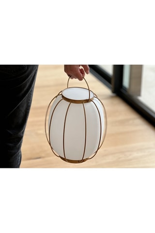 Baladeuse LED Tulum - Blanc et doré