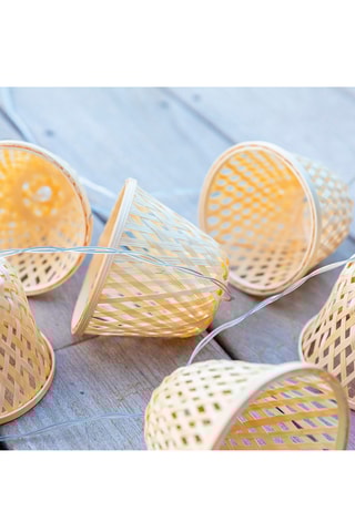 Guirlande lumineuse Chic cage - Blanc chaud - 3,8 m