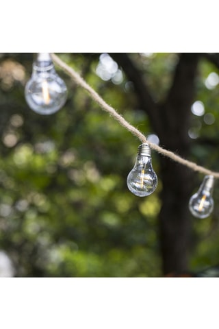 Guirlande d’extérieur LED Wavy - Blanc chaud