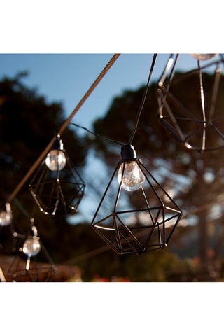 Guirlande solaire LED Mily - Blanc chaud