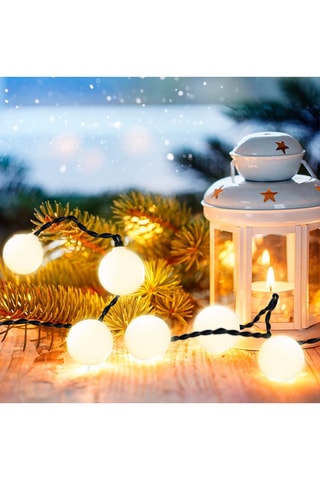 Guirlande lumineuse solaire Party clear hybrid - Blanc chaud - 6,9 m