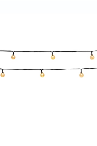 Guirlande lumineuse solaire 20 LED Festy white - 5,8 m