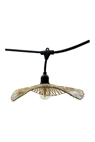 Guirlande lumineuse Serenity - Naturel et noir - 6 m