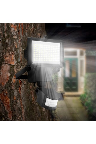 Projecteur solaire d’extérieur LED Cooper - Noir - 2 x 10 W