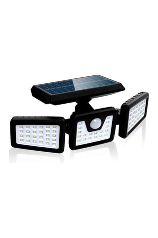 4 projecteurs solaires LED d’extérieur - Noir