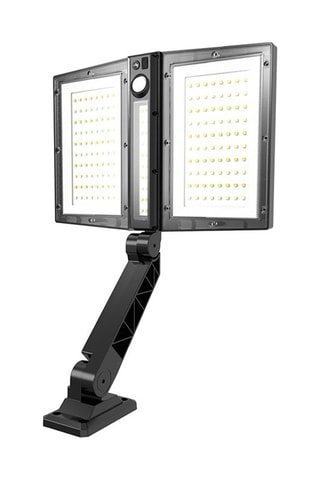 Projecteur solaire d’extérieur LED Clipper - Noir - 2 x 8,5 W