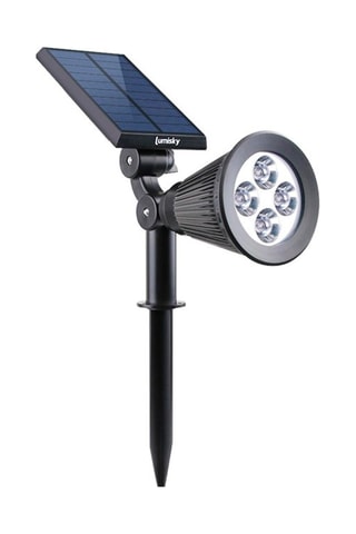 Projecteur solaire 2-en-1 LED Andover XL - Noir - 5 W
