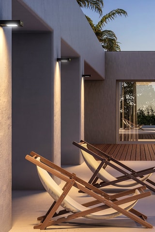 Applique murale solaire LED Ala - Blanc chaud - 2 W