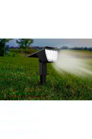 4 projecteurs solaires LED Curtis - Noir