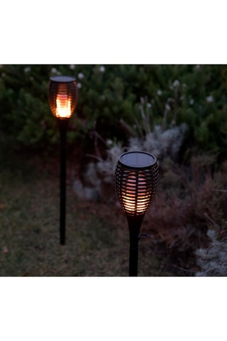 2 torches solaires Mini Maity Sun - Noir - 2 x 1 W