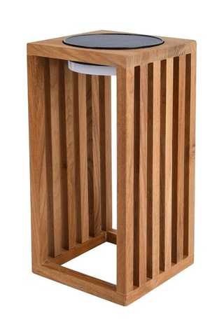 Lanterne décorative intérieur et extérieur LED solaire Chennai - Naturel