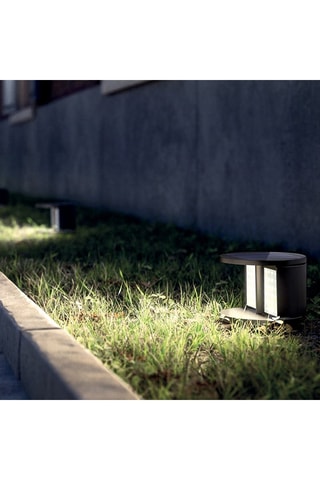 Borne solaire LED Swing - Noir - 2,2 W