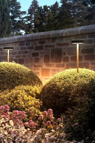 Borne solaire LED Pin - Noir - 2,2 W