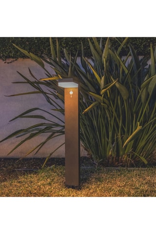 Balise solaire LED Cenova Tall - Marron - 6 W