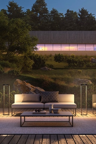 Borne solaire LED Radia - Noir - 2,2 W