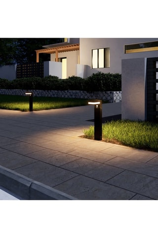 Balise solaire LED - Noir