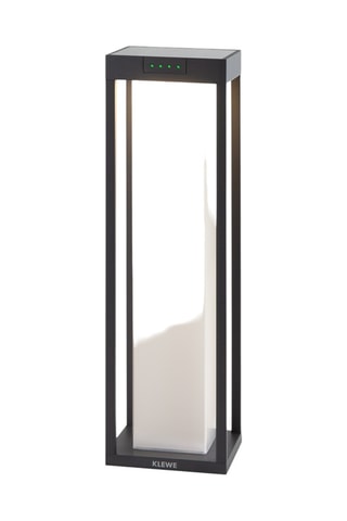 Borne solaire LED Radia - Noir - 2,2 W