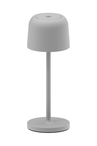 Lampe de table sans fil LED rechargeable Sophia - Gris clair