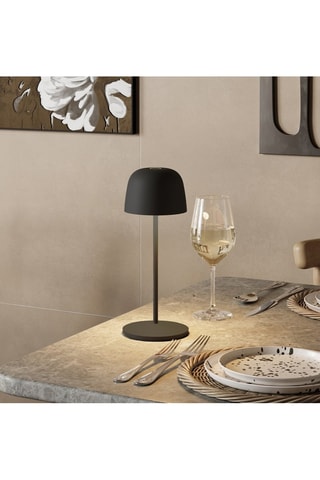 6 lampes de table LED sans fil Sophia - Anthracite