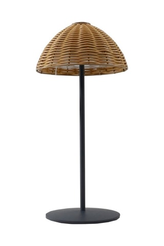 Lampe de table LED rechargeable Faroe - Marron