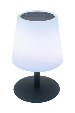 Lampe de table solaire LED Standy tiny solar - Blanc et noir