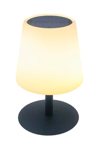 Lampe de table solaire LED Standy tiny solar - Blanc et noir