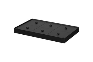 Plateau de chargement à induction Kelly - Noir