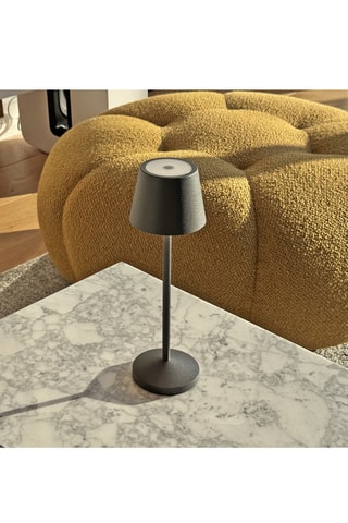 9 lampes de table LED Emily - Gris foncé