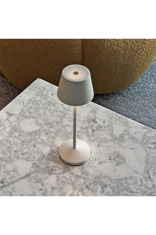 9 lampes de table LED Emily - Blanc