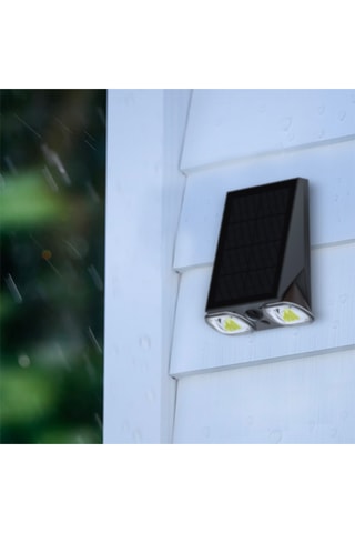 Applique murale LED Striker - 7.3 W - Noir - 12 h d'autonomie - Classe G