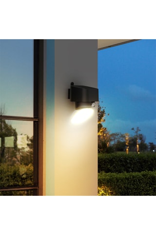 Applique murale LED Brilock - 10.3 W - Noir - Classe G