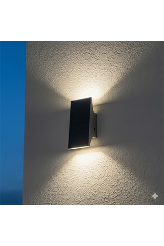 Applique murale LED Daylor - 5 W - Noir - Classe A