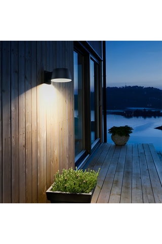 Applique murale LED Loopin - 8.8 W - Noir - Classe G