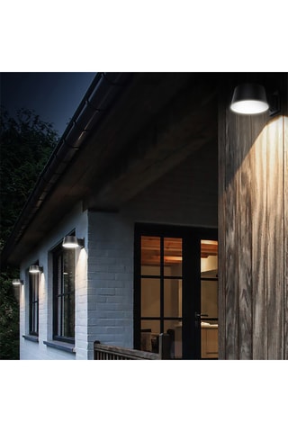 Applique murale LED Loopin - 8.8 W - Noir - Classe G