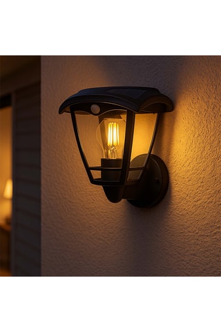 Applique murale LED Lumax - 0.5 W - Noir - 8 h d'autonomie - Classe A