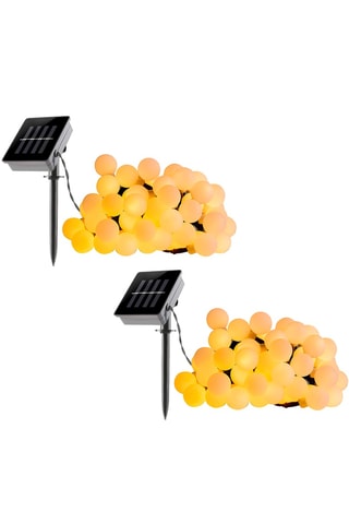 2 luminaires LED Billy - 0.54 W - Jaune - 8 h d'autonomie - Classe G