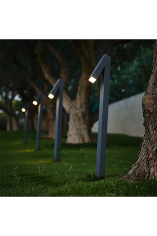 Luminaire LED Soltek - 4.7 W - Gris - 30 h d'autonomie - Classe G