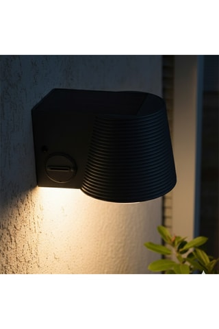 Applique murale LED Soline - 9 W - Gris - Classe G